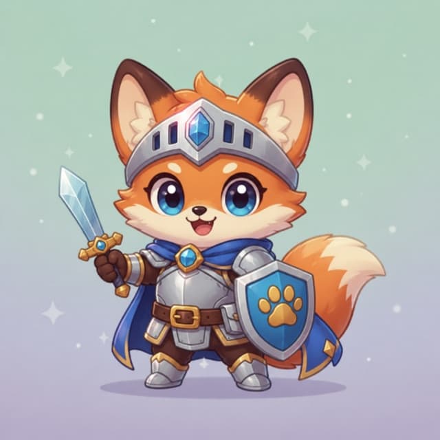 Azure Fox Knight