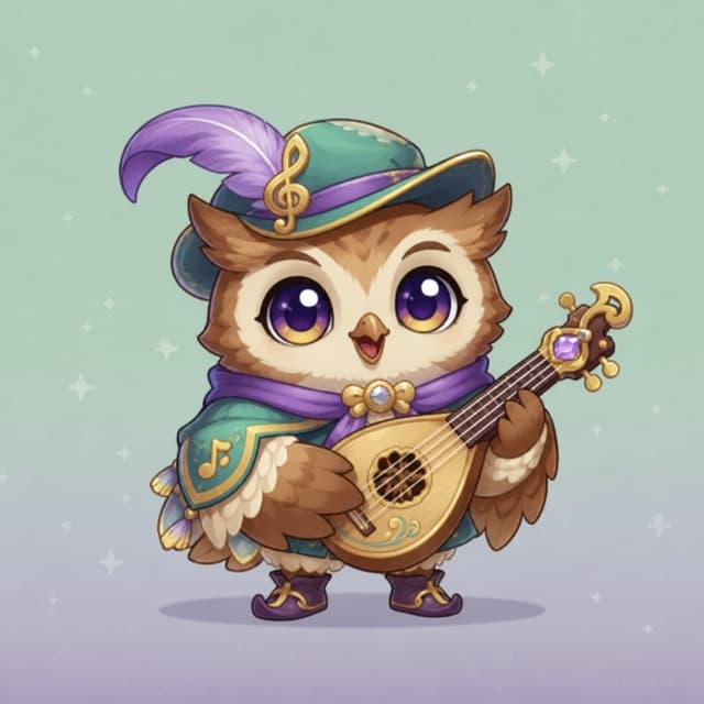 Melody Owl Bard